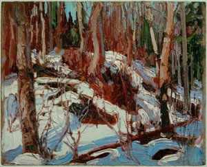 Deshielo invernal en el bosque de Tom Thomson